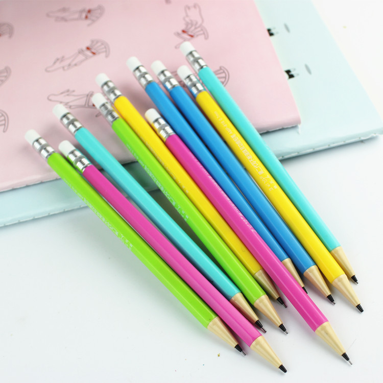 F07-23 彩色活動鉛筆 全自動寫不斷鉛筆 自動出芯鉛筆0.7工廠,批發,進口,代購