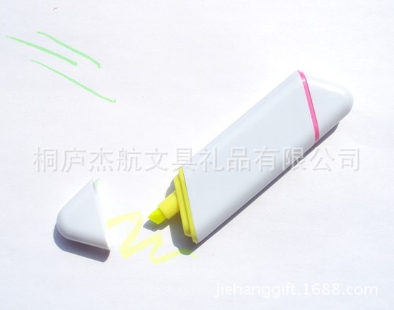 現貨供應雙色熒光筆 菱形熒光筆 創意造型熒光筆 禮品定製熱銷款工廠,批發,進口,代購