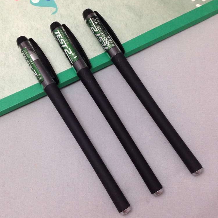 熱賣小歐標0.5mm子彈頭中性筆 簽字筆 水性筆透明筆桿辦公專用筆批發・進口・工廠・代買・代購