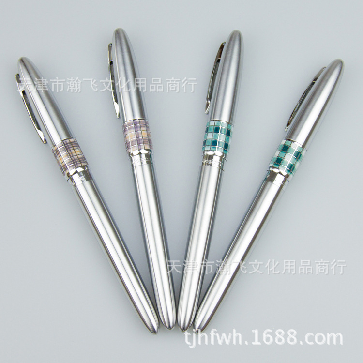 外貿 鋼筆辦公書寫文具2001書寫順滑 不銹鋼桿大量批發工廠,批發,進口,代購