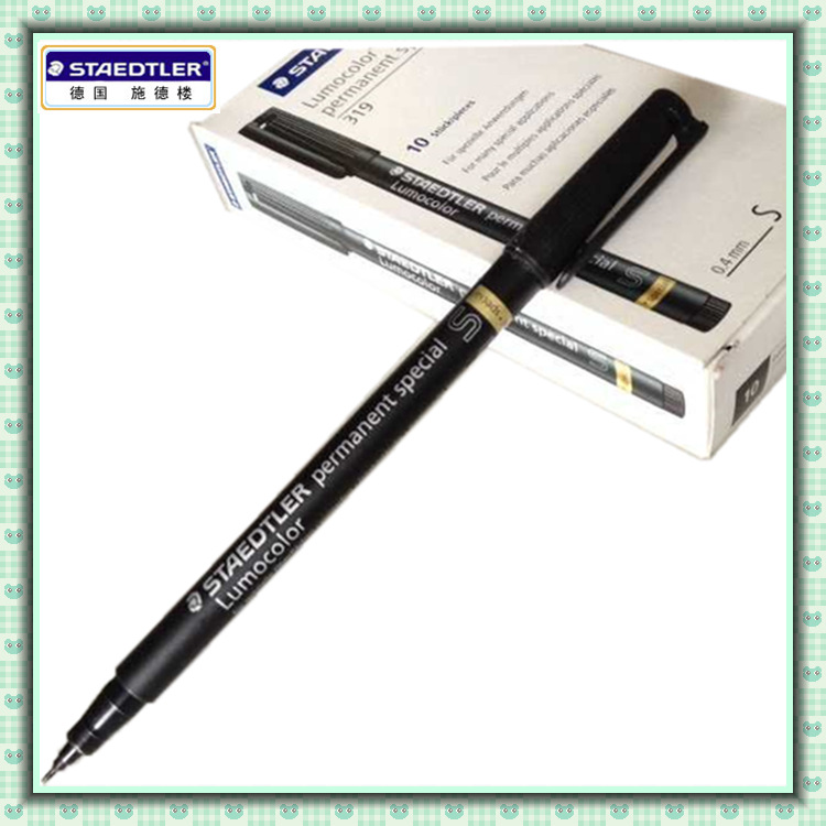 供應德國施德樓Staedtler319S防照防水鏡片玻璃油性記號筆正品批發・進口・工廠・代買・代購