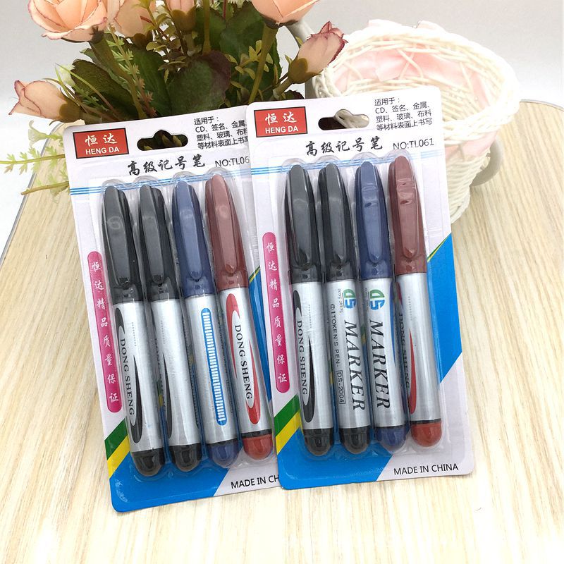 4支裝記號筆  2元店貨源工廠,批發,進口,代購