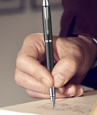 PARKER 派克 IM純黑麗雅白夾寶珠筆 專櫃正品 商務送禮批發・進口・工廠・代買・代購