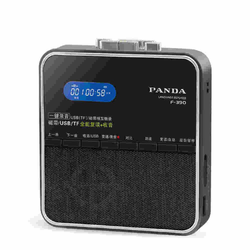 PANDA/熊貓 F-390復讀機正品磁帶機隨身聽錄音隨身碟MP3學生英語學習工廠,批發,進口,代購