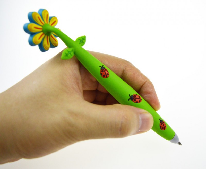 矽膠筆新款矽膠水性筆黑筆藍筆紅筆粉筆綠筆白色筆花朵矽膠開模具批發・進口・工廠・代買・代購