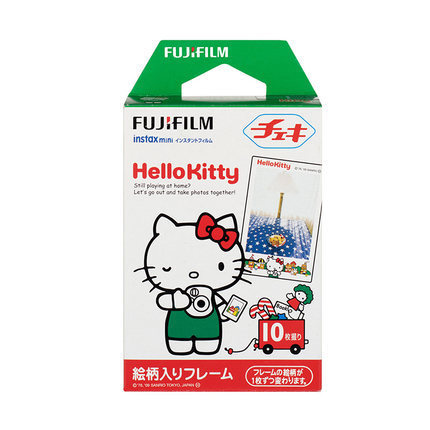 富士 拍立得instax mini膠片相片相紙 Kitty愛麗絲海賊王款 10張工廠,批發,進口,代購