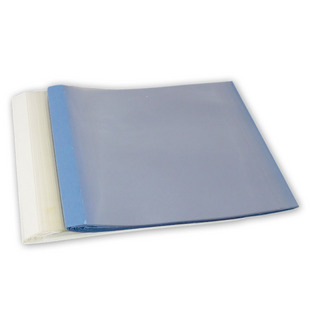 1mm~40mm彩色熱熔封套 可裝訂10張紙 20個/包 深藍與白色工廠,批發,進口,代購
