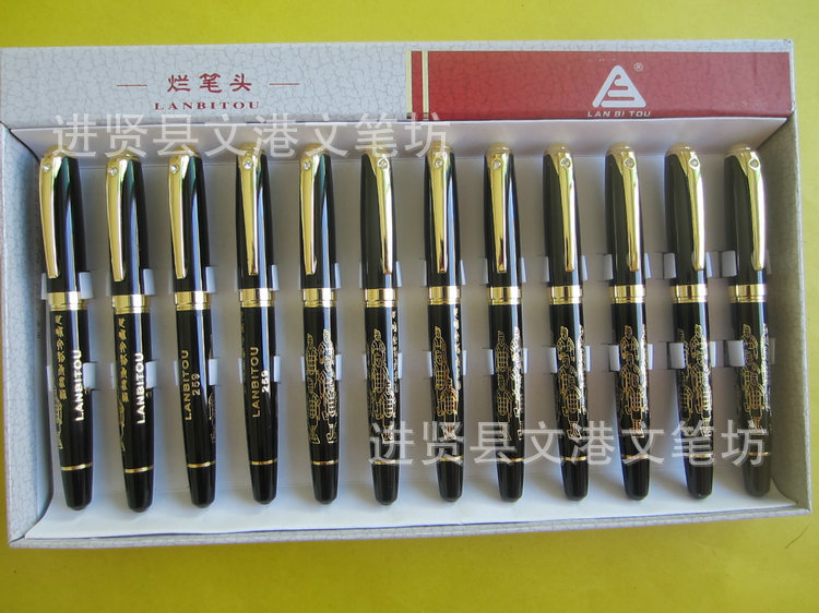 新款 正品爛筆頭金雕高檔鋼筆 259 美工直尖暗尖禮品鋼筆工廠,批發,進口,代購