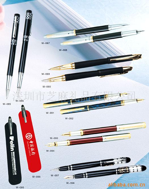 供應廣告禮品水筆，金屬簽字筆，鋼筆批發・進口・工廠・代買・代購