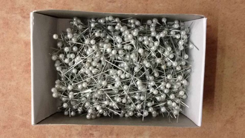 散裝珠光針 不銹鋼針 珠光針 彩色塑料珍珠大頭針珠針工廠,批發,進口,代購