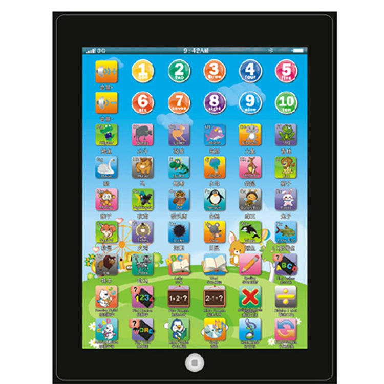 37中英文iPad平板學習機中英文學習機兒童迷你早教機淘寶爆款玩具批發・進口・工廠・代買・代購