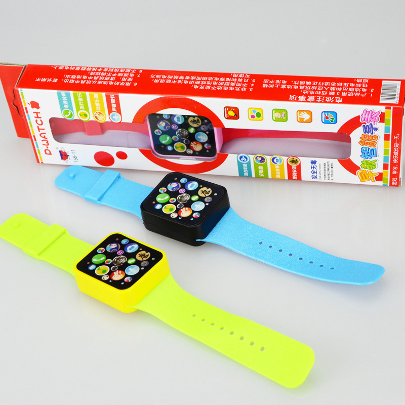 新款兒童益智早教故事機兒童3D觸屏蘋果手錶玩具淘寶地攤熱賣工廠,批發,進口,代購