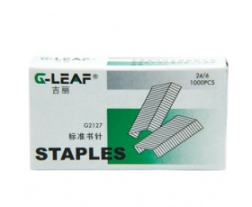 Staple 標準釘書針24/6 吉麗G2127 廣州南沙區金順茂工廠,批發,進口,代購