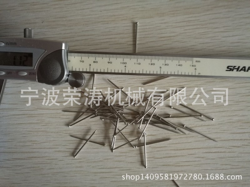 《廠傢大量直銷》1.1*30MM鋼材質鍍鎳大頭針    襯衫定位針工廠,批發,進口,代購