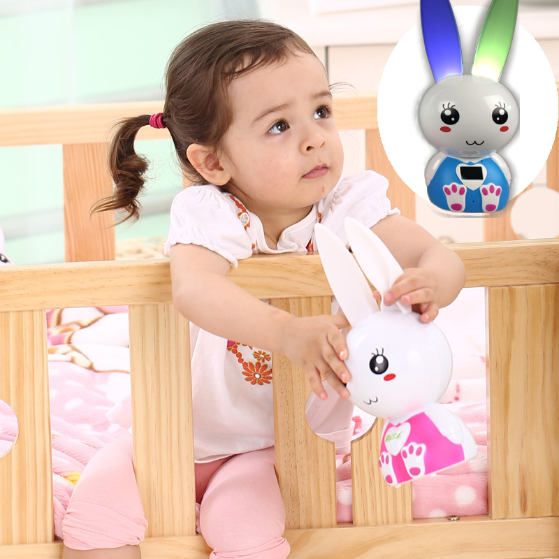 兒童早教故事機 幼兒啟蒙玩具 動漫寶貝樂樂兔 MP顯示屏故事機工廠,批發,進口,代購