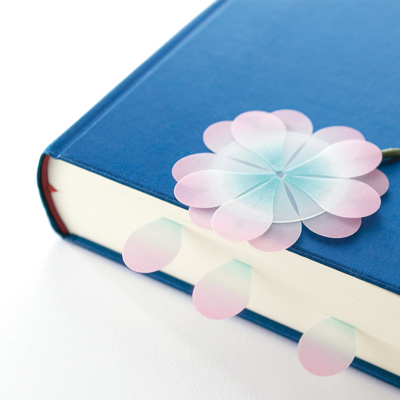 一件代發 【日本+D】花瓣書簽 Hana fusen進口創意文具  文藝范兒批發・進口・工廠・代買・代購