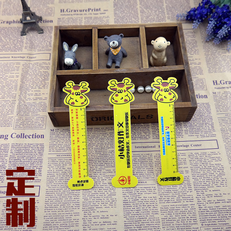 書簽定製 PP書簽 塑料書簽 PVC教育小桔燈廣告書簽 Logo加印批發・進口・工廠・代買・代購