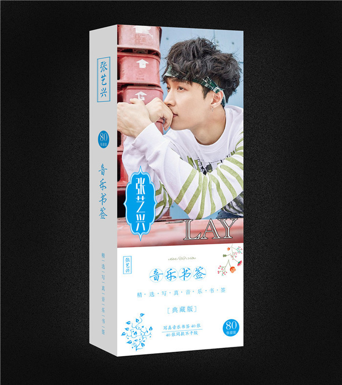 十月新品 張藝興創意寫真音樂書簽80張 明星周邊批發滿100元包郵工廠,批發,進口,代購