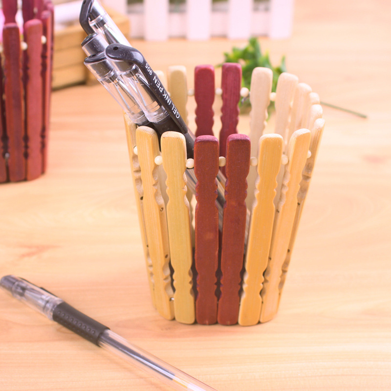 廠傢直銷 竹製筆筒雜物收納桶  竹製擺件 傢居辦公創意筆筒批發・進口・工廠・代買・代購