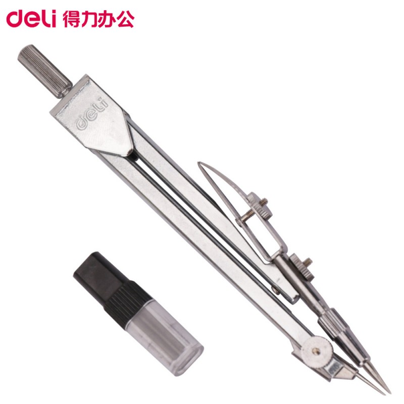 得力圓規 得力文具 繪圖 設計 學生圓規 一件套 含筆芯 8601工廠,批發,進口,代購
