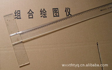 優質供應上海中圖牌60公分有機刻線丁字尺工廠,批發,進口,代購