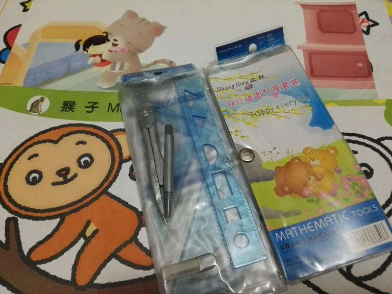 金屬圓規尺規套裝學生用品學生文具學生圓規套裝compasses2501工廠,批發,進口,代購