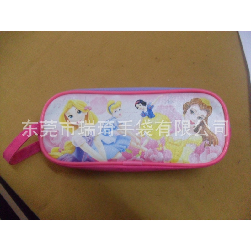 東莞工廠定製滌綸學生文具收納袋 日本迪士尼學習用品卡通鉛筆袋批發・進口・工廠・代買・代購