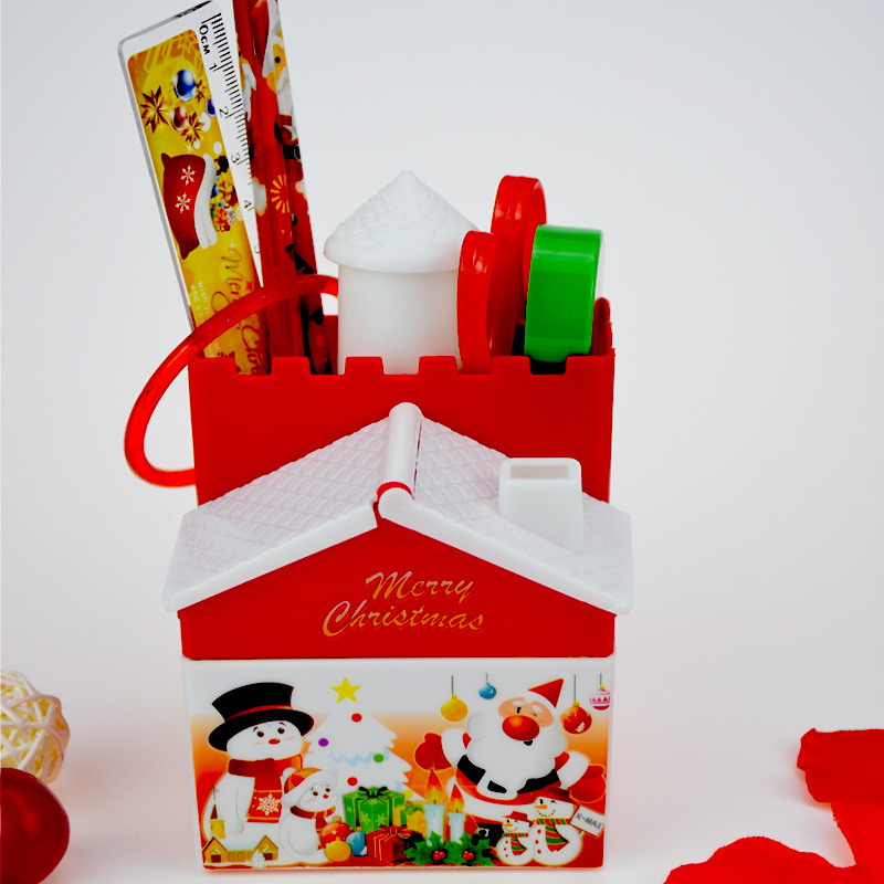 聖誕文具套裝禮盒 活動禮品贈品促銷 兒童學習生日禮物小學生工廠,批發,進口,代購