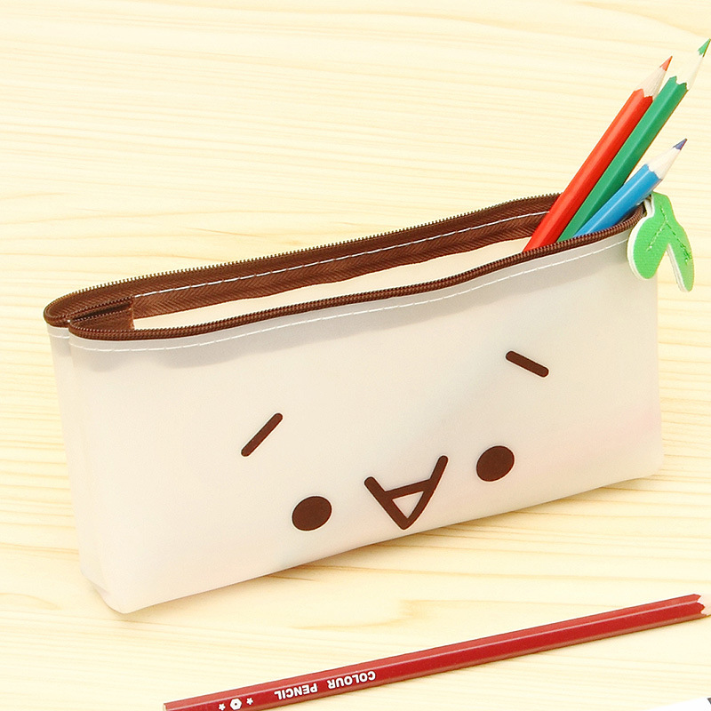 A1小清新表情筆袋創意鉛筆盒學生男女鉛筆袋 韓版簡約文具盒工廠,批發,進口,代購