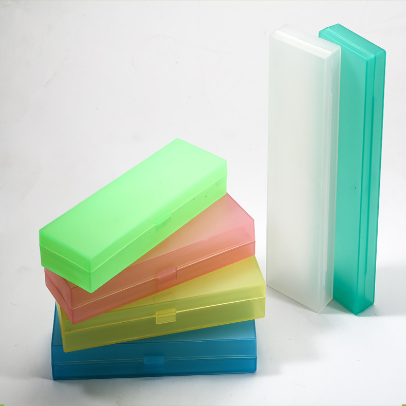 透明創意美觀筆盒 鉛筆盒 兒童文具盒 方形多功能塑料盒 廠傢直銷工廠,批發,進口,代購