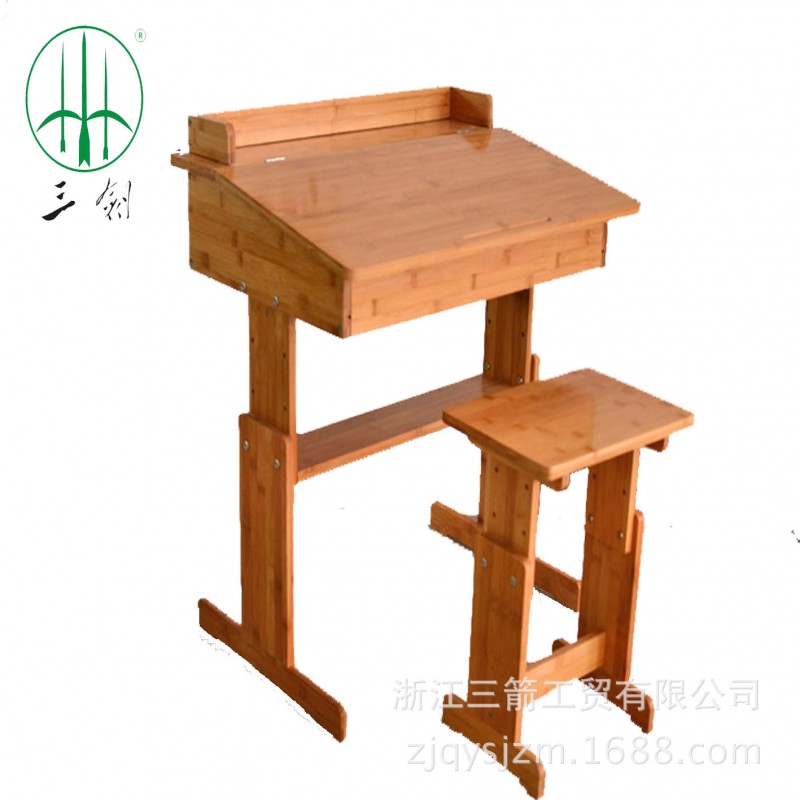 【月銷500】楠竹學習升降課桌椅（環保竹製品）工廠,批發,進口,代購