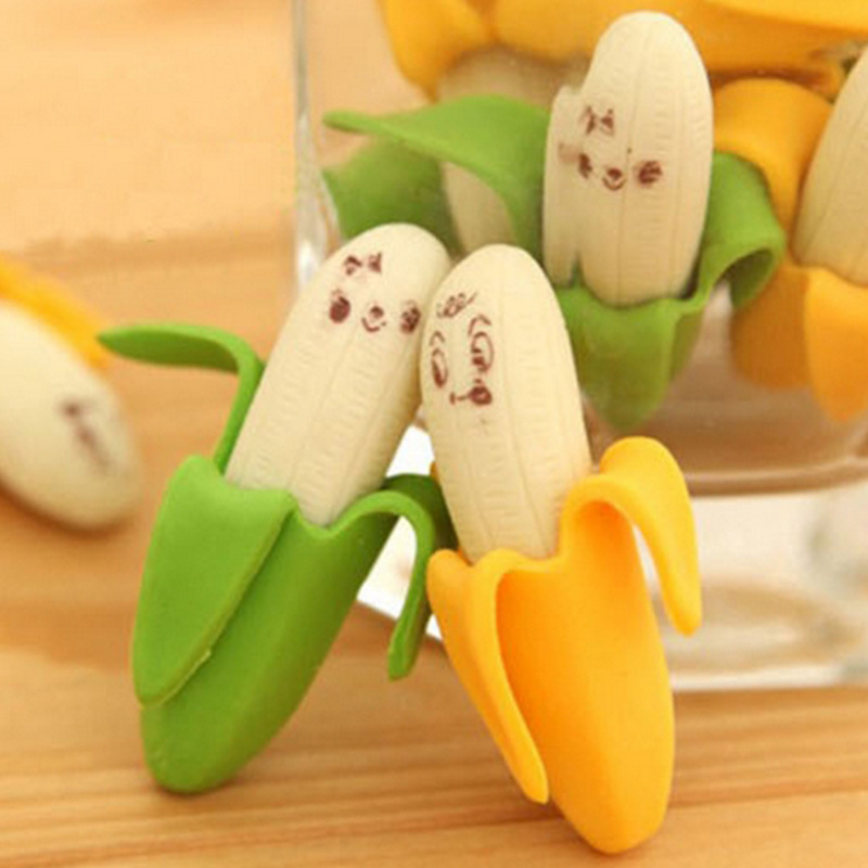 香蕉橡皮擦 韓國可愛創意文具 橡皮批發 幼兒園小學生獎品工廠,批發,進口,代購