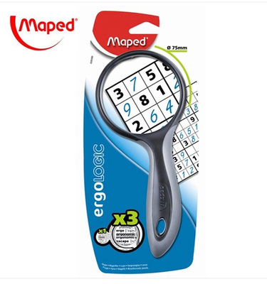 法國MAPED 馬培德75mm放大鏡防變形易抓握3倍放大放大鏡039300工廠,批發,進口,代購