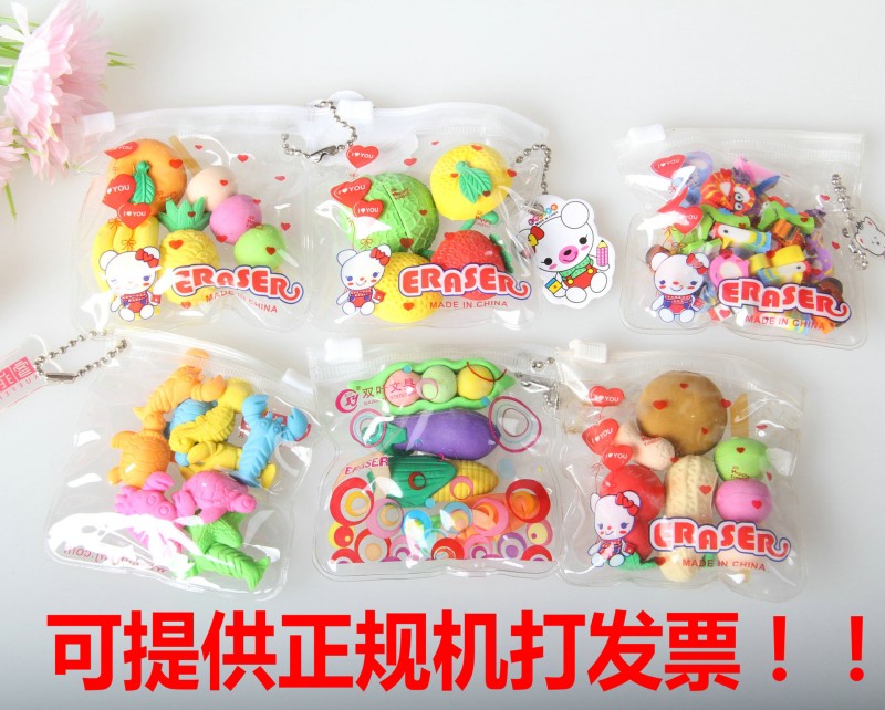 特價可愛卡通橡皮擦憤怒的小鳥 食物工具動物卡通橡皮擦B066工廠,批發,進口,代購