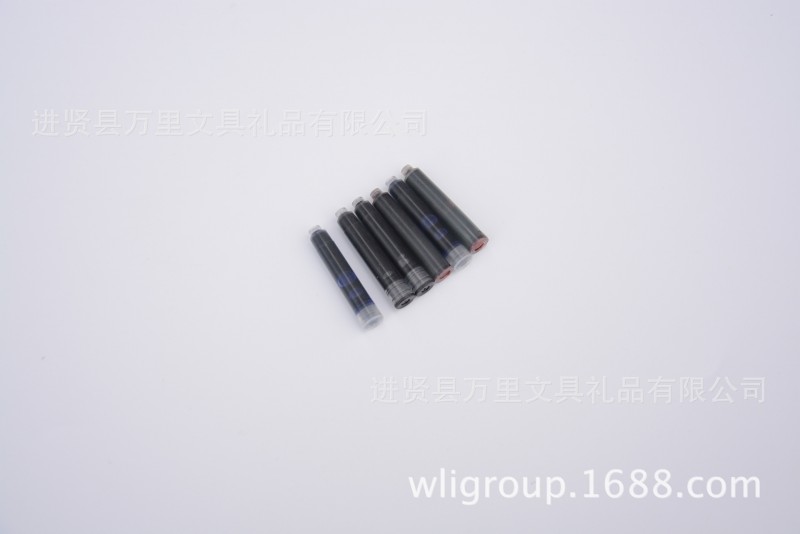 Wanli萬裡文具直營高品質鋼筆墨水囊 紅色、藍色、黑色鋼筆水筆囊工廠,批發,進口,代購
