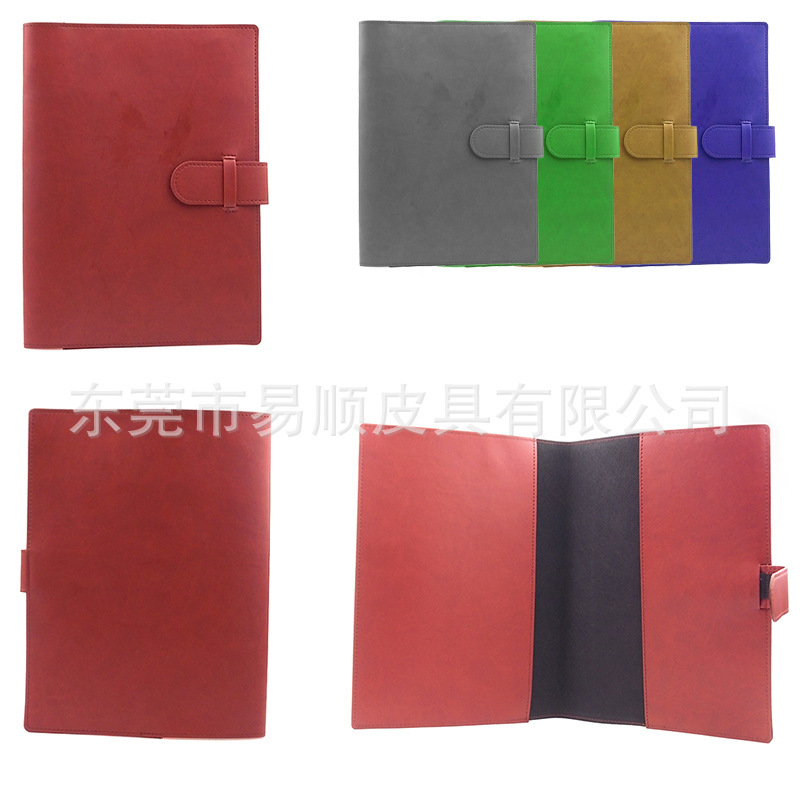 工廠定製 復古pu皮筆記本套 A5記事本 活頁芯保護書套 PVC/真皮套工廠,批發,進口,代購