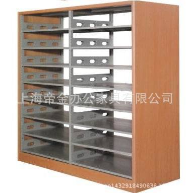 廠傢供應DJSJ-004 上海圖書館書架 雙麵書架 8層 雙麵雙柱書架批發・進口・工廠・代買・代購