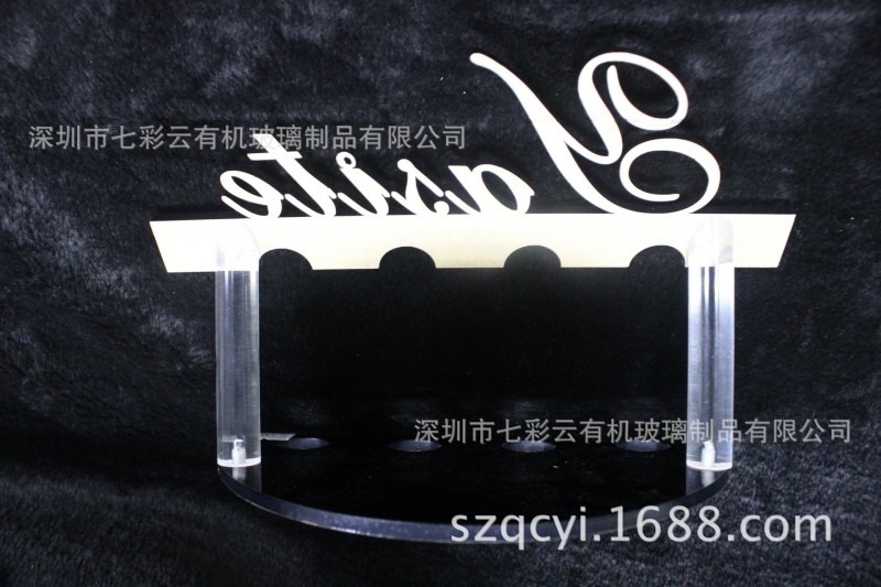 創意新款亞克力筆架 有機玻璃鋼筆展示架 眉筆架 眼線筆展示架批發・進口・工廠・代買・代購
