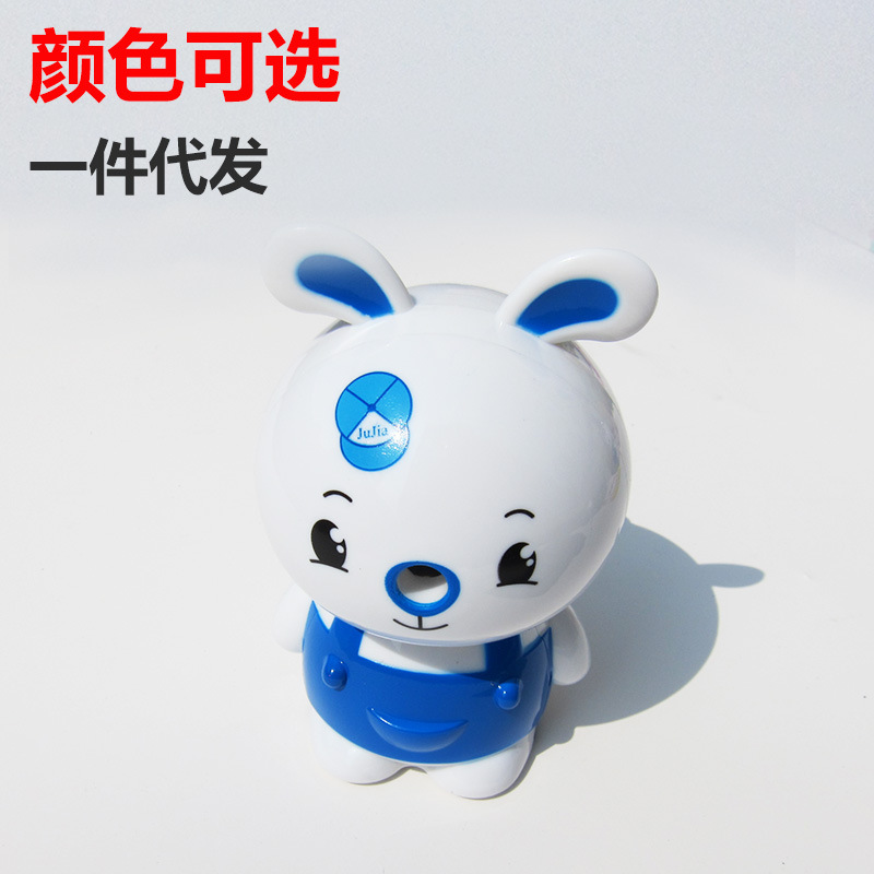 學生文具用品批發 小靈精塑料卡通削筆機 手搖卷筆刀 削筆器批發批發・進口・工廠・代買・代購