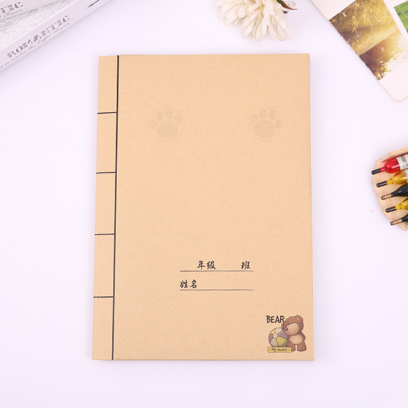 廠傢直銷 小熊王子環保牛皮紙書皮 光滑防水書套 25k 書皮 批發批發・進口・工廠・代買・代購