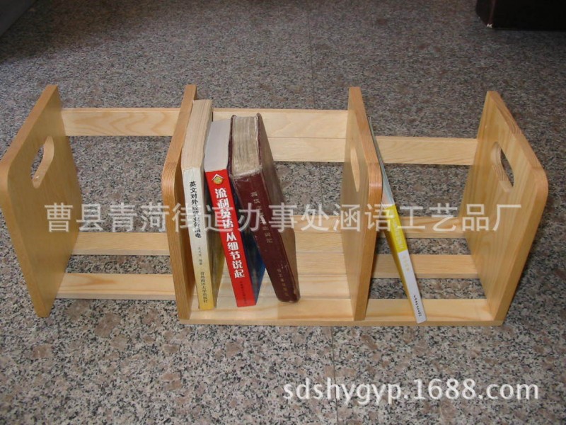 廠傢直銷書架 簡易書架.木實木書架 讀書架閱讀架 收納架小書架批發・進口・工廠・代買・代購