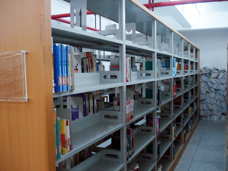 蘇州圖書館書架 單麵雙麵書架 鋼製內結構 護木書架 送貨上門工廠,批發,進口,代購