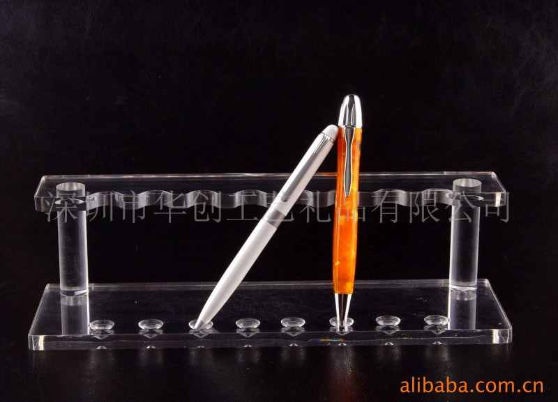 筆架 有機 玻璃 禮品 水晶筆架 亞克力展示架 可訂貨生產批發・進口・工廠・代買・代購