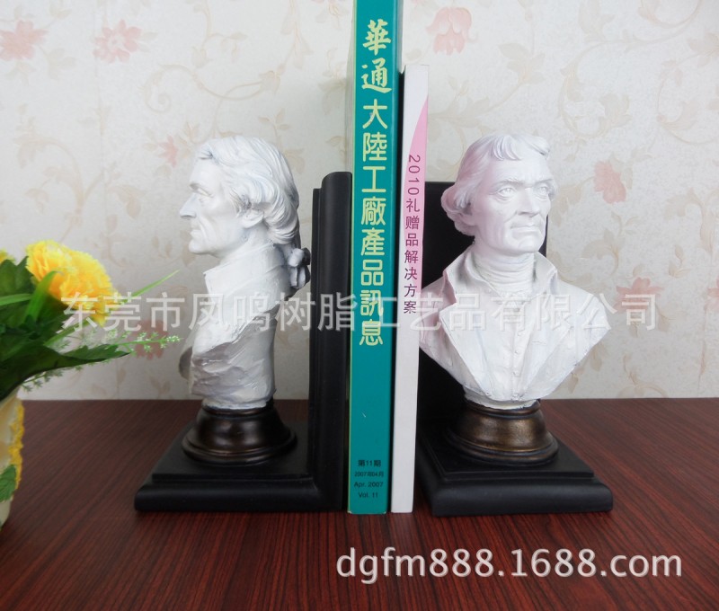 富蘭克林書靠/人物雕塑書靠批發/書房傢居擺件批發/樹脂工藝書靠工廠,批發,進口,代購