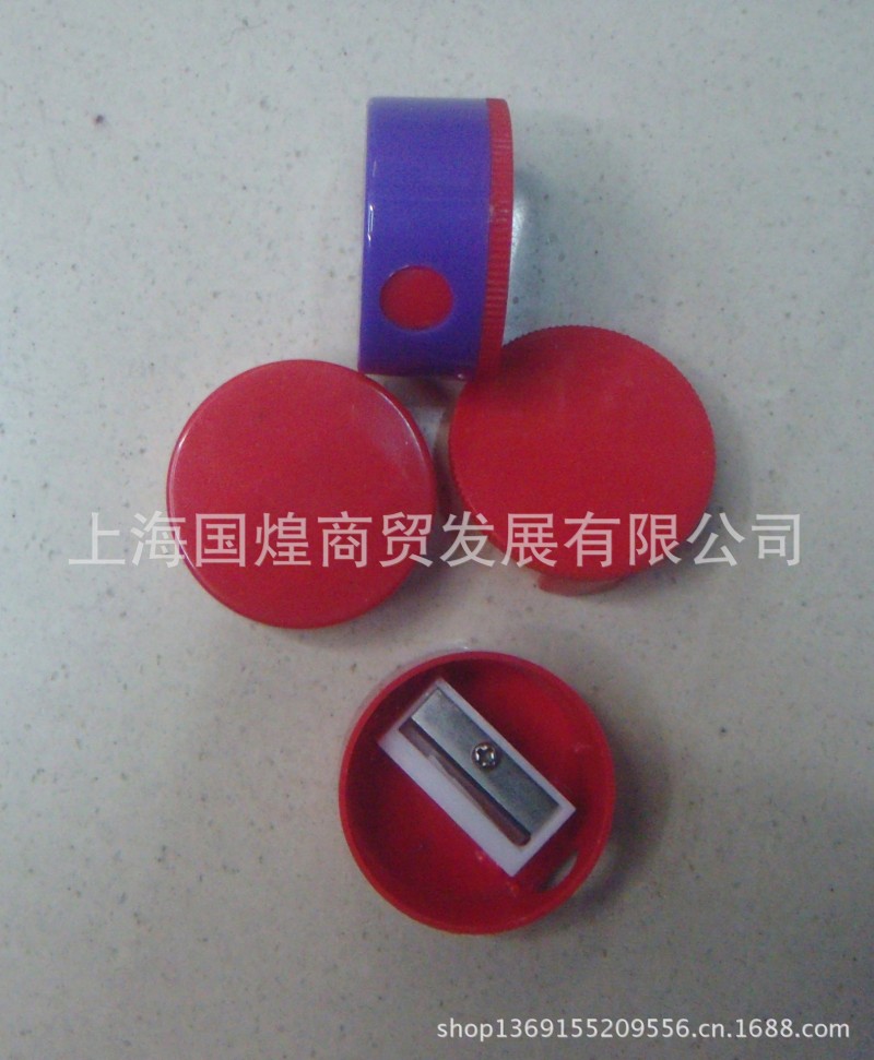 廠傢供應塑料卷筆刀，削筆器，，鉛筆刀，顏色可調製，加蓋批發・進口・工廠・代買・代購