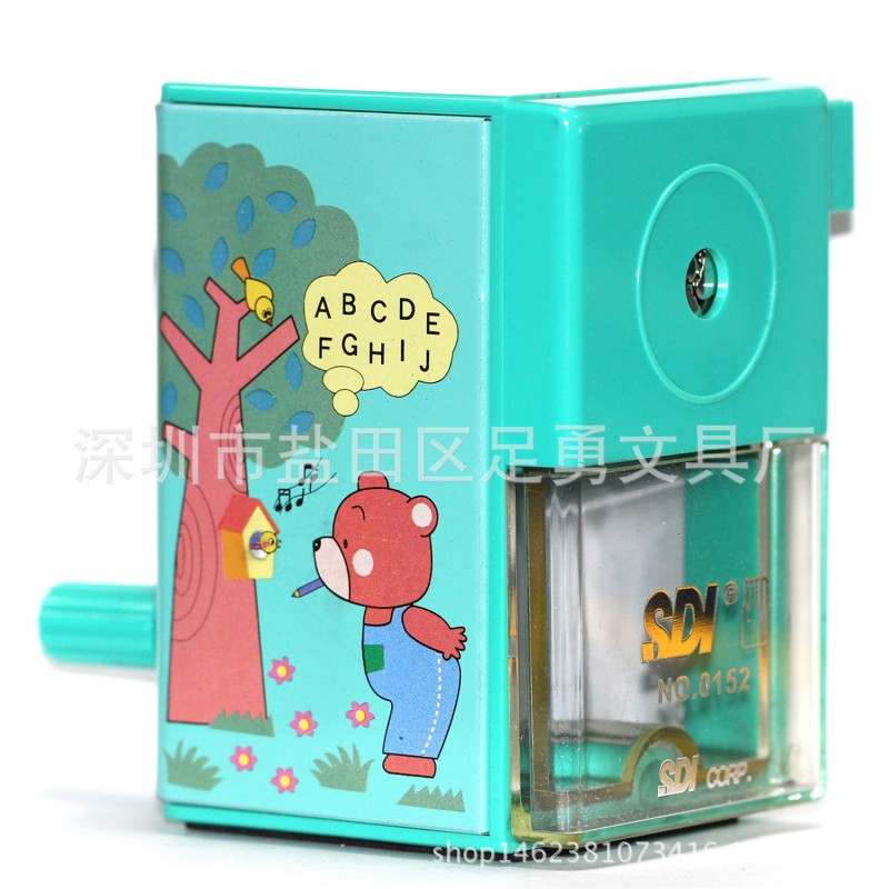 SDI手牌正品0152鐵製削鉛筆機可愛卡通動物型刨鉛筆機器工廠,批發,進口,代購