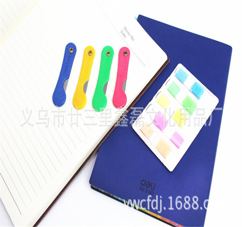 學生DIY用品 安全裁紙小刀  圓頭彩色塑料削筆刀 廠傢現貨長鋒599工廠,批發,進口,代購