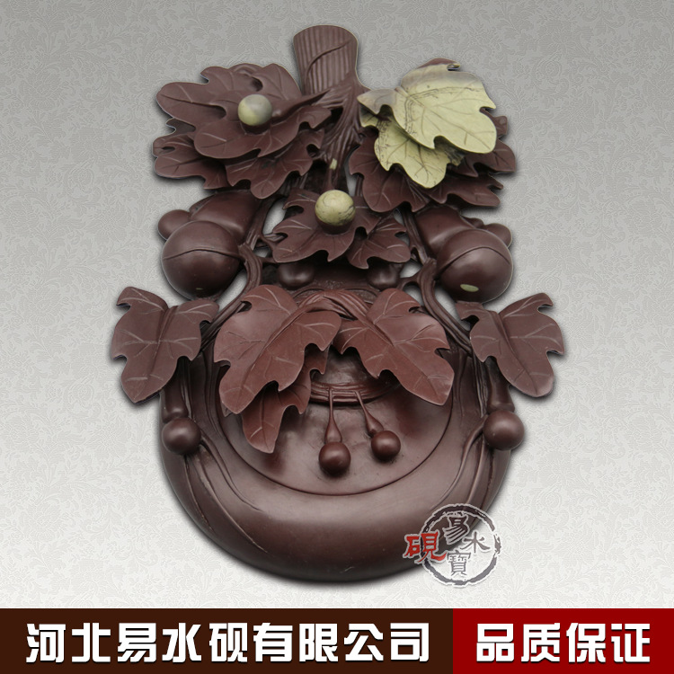 古硯臺易水小硯臺批發定製文房四寶廠傢直銷易水硯臺葫蘆寶工廠,批發,進口,代購