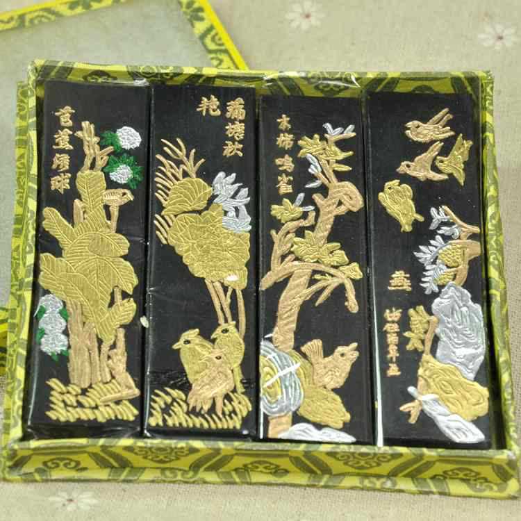 老胡開文墨條墨塊墨錠松煙文房四寶套裝正品安徽墨1乘4即4兩工廠,批發,進口,代購