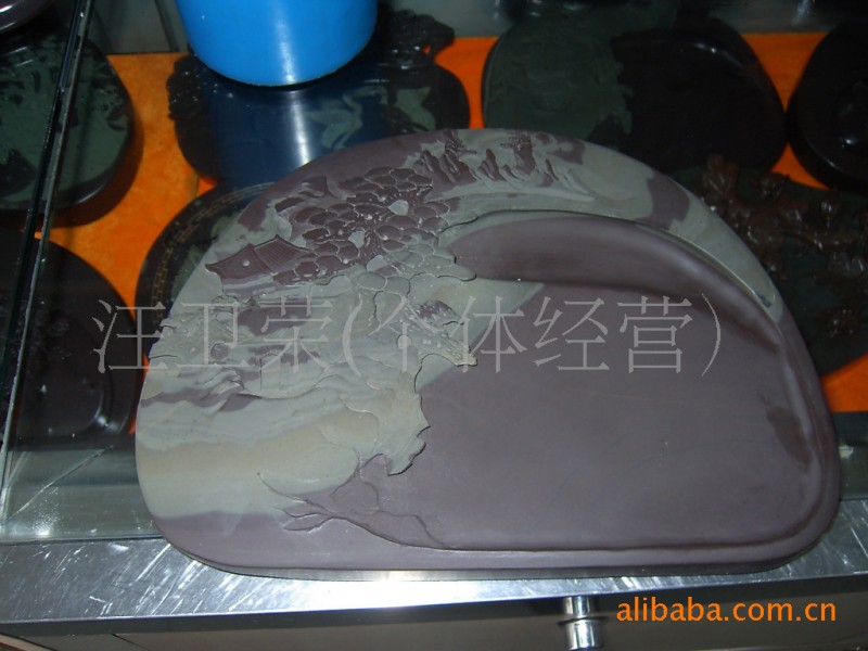 汪氏供應賀蘭硯精品寧夏特產【手工山水硯】工廠,批發,進口,代購